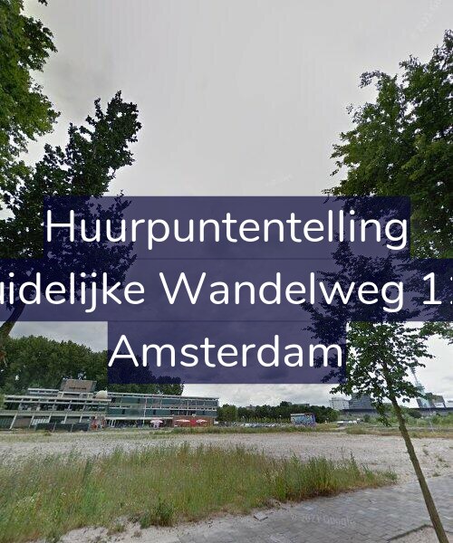 Foto gevel Huurpuntentelling voor Zuidelijke Wandelweg 111, Amsterdam