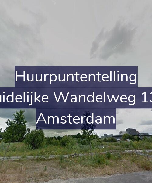 Foto gevel Huurpuntentelling voor Zuidelijke Wandelweg 131, Amsterdam