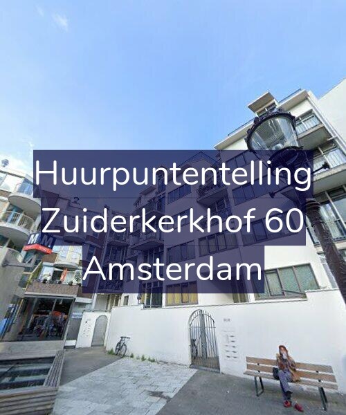 Foto gevel Huurpuntentelling voor Zuiderkerkhof 60, Amsterdam