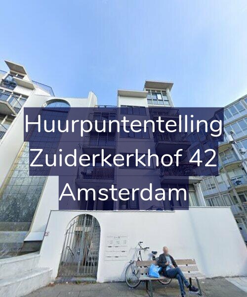 Foto gevel Huurpuntentelling voor Zuiderkerkhof 42, Amsterdam