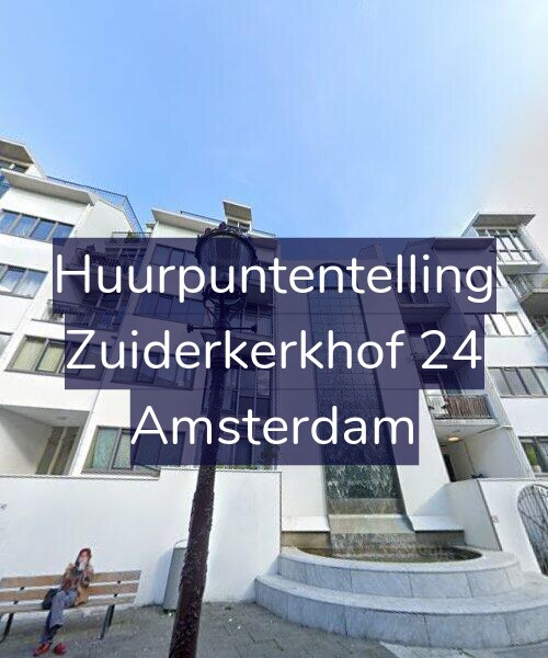Foto gevel Huurpuntentelling voor Zuiderkerkhof 24, Amsterdam