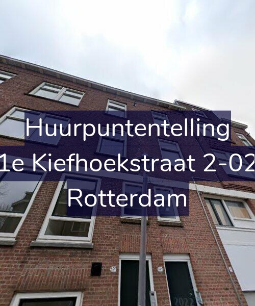 Foto gevel Huurpuntentelling voor 1e Kiefhoekstraat 2-02, Rotterdam