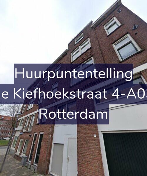 Foto gevel Huurpuntentelling voor 1e Kiefhoekstraat 4-A03, Rotterdam