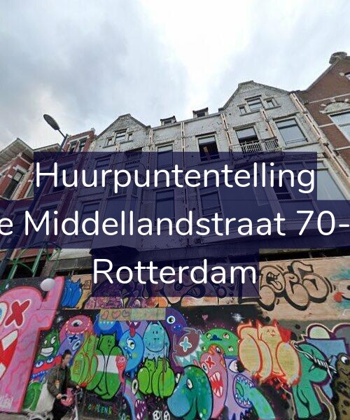 Foto gevel Huurpuntentelling voor 1e Middellandstraat 70-B, Rotterdam