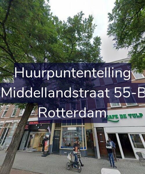 Foto gevel Huurpuntentelling voor 1e Middellandstraat 55-B02, Rotterdam
