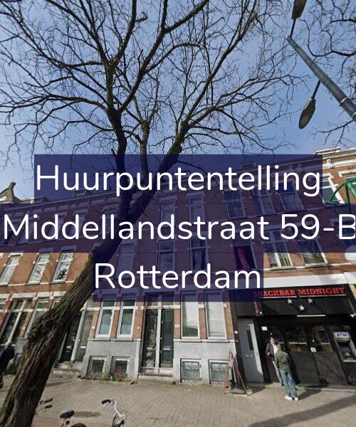 Foto gevel Huurpuntentelling voor 1e Middellandstraat 59-B02, Rotterdam