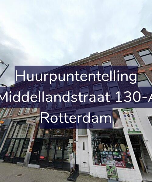 Foto gevel Huurpuntentelling voor 1e Middellandstraat 130-A03, Rotterdam