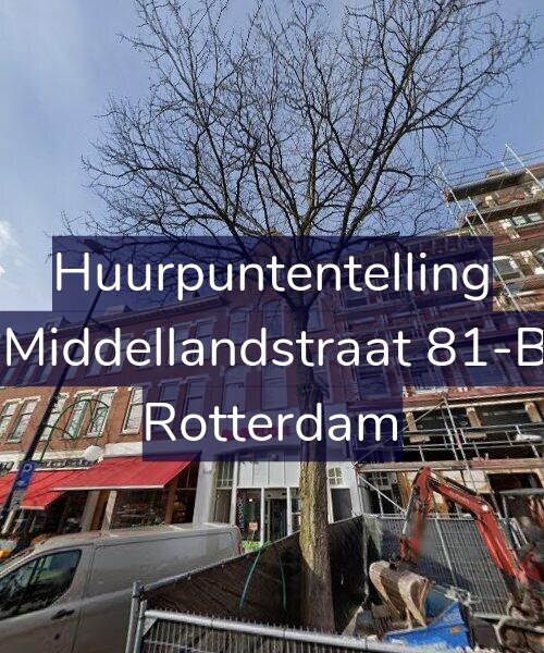 Foto gevel Huurpuntentelling voor 1e Middellandstraat 81-B02, Rotterdam