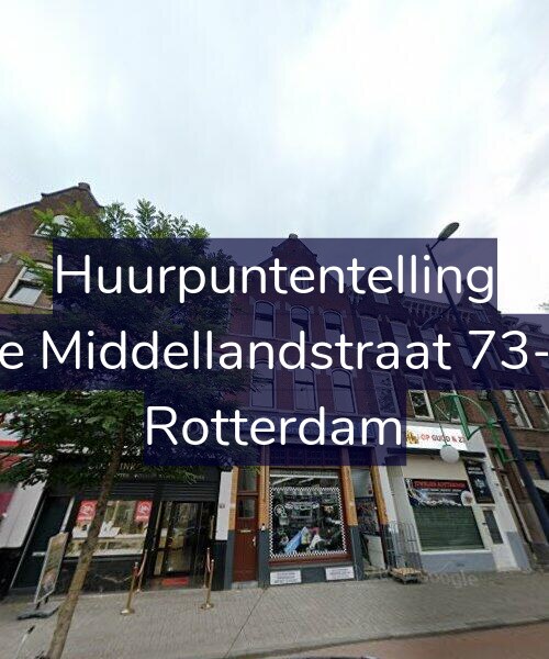 Foto gevel Huurpuntentelling voor 1e Middellandstraat 73-F, Rotterdam