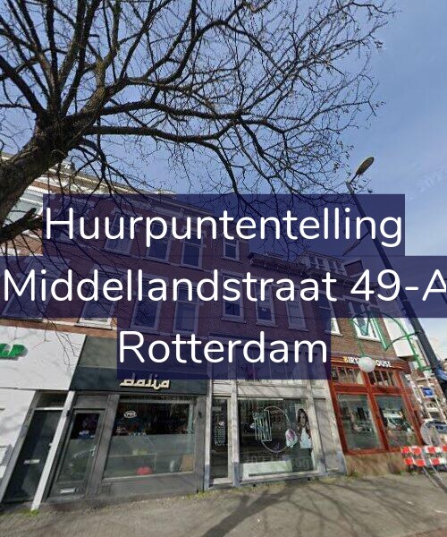 Foto gevel Huurpuntentelling voor 1e Middellandstraat 49-A01, Rotterdam