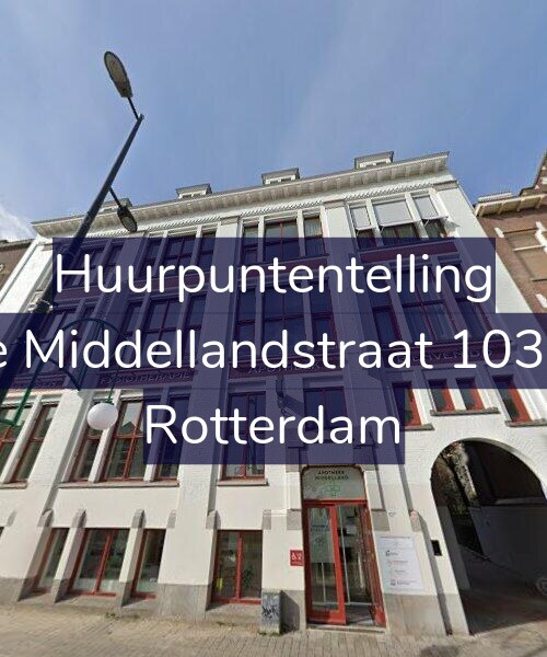 Foto gevel Huurpuntentelling voor 1e Middellandstraat 103-E, Rotterdam