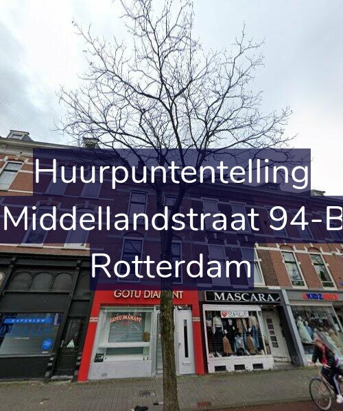 Foto gevel Huurpuntentelling voor 1e Middellandstraat 94-B02, Rotterdam