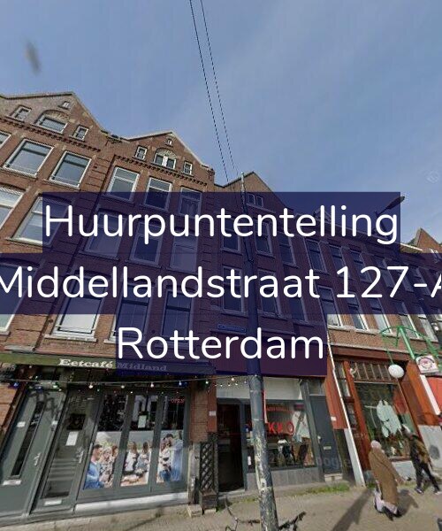 Foto gevel Huurpuntentelling voor 1e Middellandstraat 127-A03, Rotterdam
