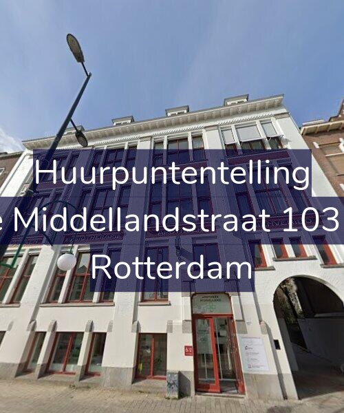 Foto gevel Huurpuntentelling voor 1e Middellandstraat 103-C, Rotterdam