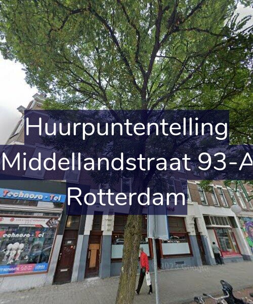 Foto gevel Huurpuntentelling voor 1e Middellandstraat 93-A01, Rotterdam