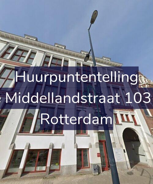 Foto gevel Huurpuntentelling voor 1e Middellandstraat 103-D, Rotterdam