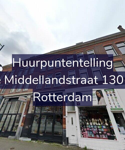 Foto gevel Huurpuntentelling voor 1e Middellandstraat 130-A, Rotterdam
