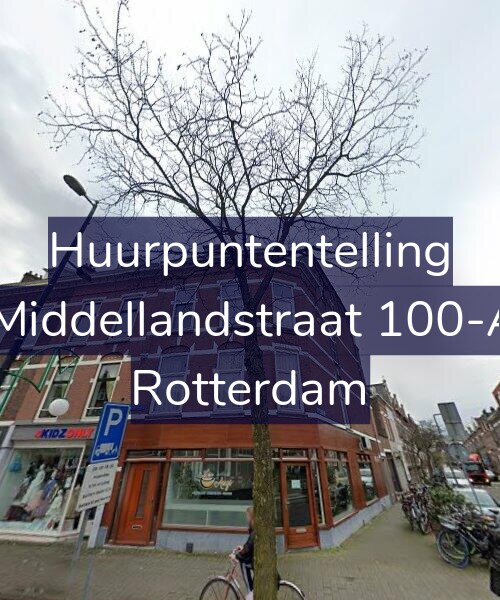 Foto gevel Huurpuntentelling voor 1e Middellandstraat 100-A02, Rotterdam