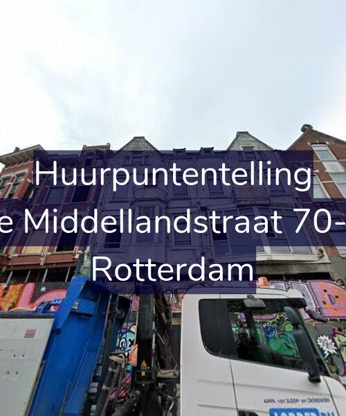 Foto gevel Huurpuntentelling voor 1e Middellandstraat 70-C, Rotterdam