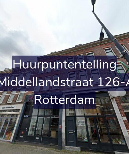 Foto gevel Huurpuntentelling voor 1e Middellandstraat 126-A03, Rotterdam