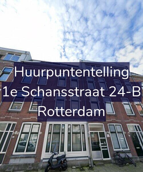 Foto gevel Huurpuntentelling voor 1e Schansstraat 24-B, Rotterdam