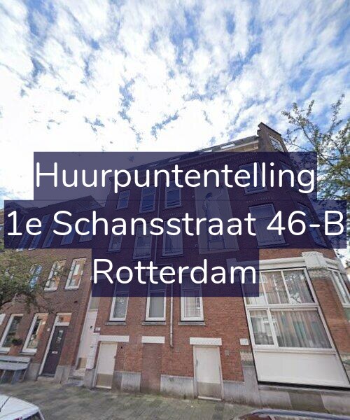 Foto gevel Huurpuntentelling voor 1e Schansstraat 46-B, Rotterdam