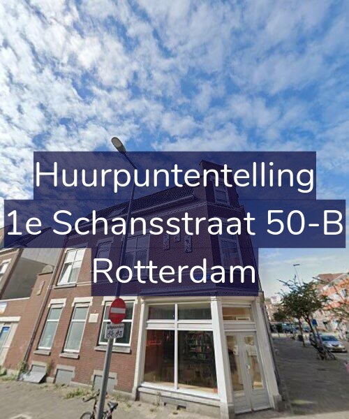 Foto gevel Huurpuntentelling voor 1e Schansstraat 50-B, Rotterdam