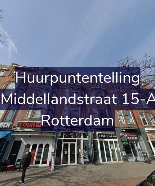 Foto gevel Huurpuntentelling voor 2e Middellandstraat 15-A01, Rotterdam
