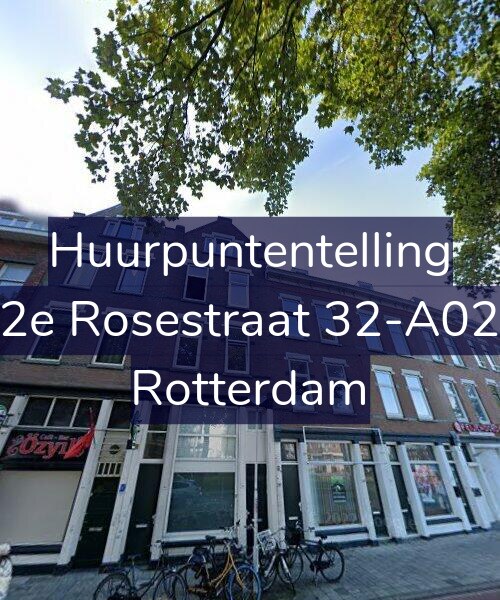 Foto gevel Huurpuntentelling voor 2e Rosestraat 32-A02, Rotterdam