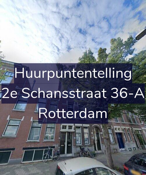 Foto gevel Huurpuntentelling voor 2e Schansstraat 36-A, Rotterdam