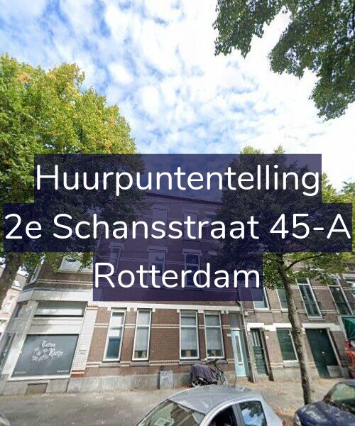 Foto gevel Huurpuntentelling voor 2e Schansstraat 45-A, Rotterdam
