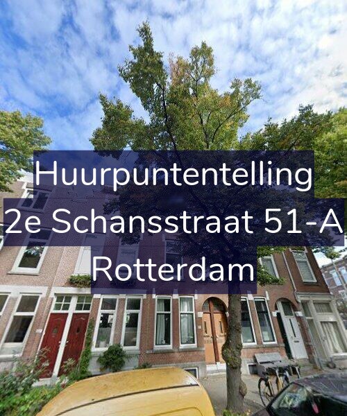 Foto gevel Huurpuntentelling voor 2e Schansstraat 51-A, Rotterdam