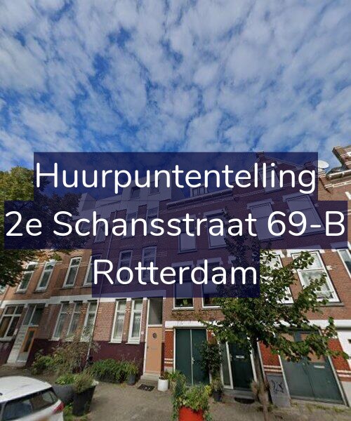 Foto gevel Huurpuntentelling voor 2e Schansstraat 69-B, Rotterdam