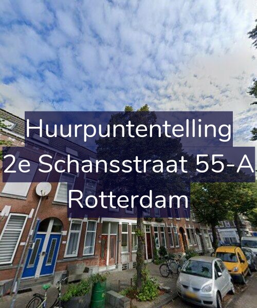 Foto gevel Huurpuntentelling voor 2e Schansstraat 55-A, Rotterdam