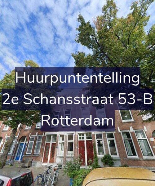 Foto gevel Huurpuntentelling voor 2e Schansstraat 53-B, Rotterdam