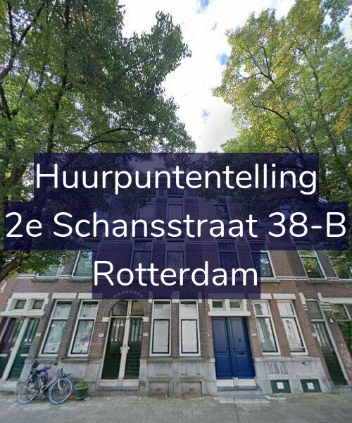 Foto gevel Huurpuntentelling voor 2e Schansstraat 38-B, Rotterdam