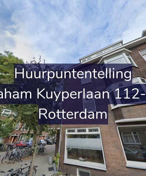 Foto gevel Huurpuntentelling voor Abraham Kuyperlaan 112-A02, Rotterdam