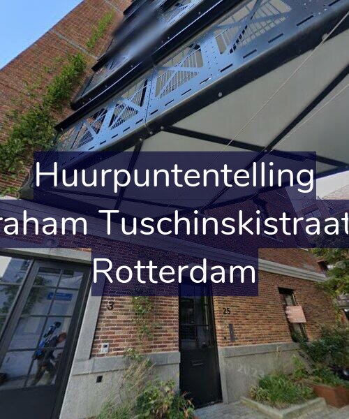 Foto gevel Huurpuntentelling voor Abraham Tuschinskistraat 25, Rotterdam