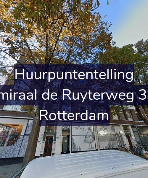 Foto gevel Huurpuntentelling voor Admiraal de Ruyterweg 34-E, Rotterdam