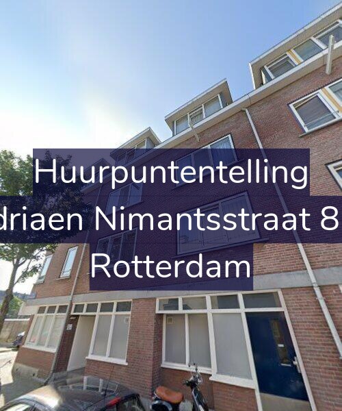 Foto gevel Huurpuntentelling voor Adriaen Nimantsstraat 8-C, Rotterdam