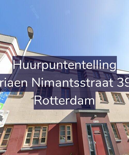 Foto gevel Huurpuntentelling voor Adriaen Nimantsstraat 39-B, Rotterdam