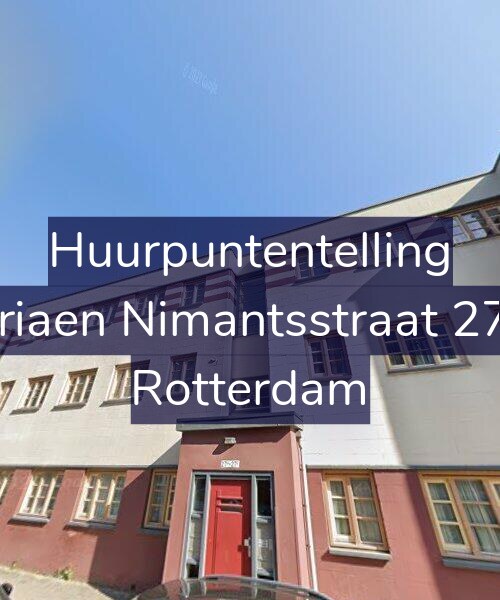 Foto gevel Huurpuntentelling voor Adriaen Nimantsstraat 27-A, Rotterdam