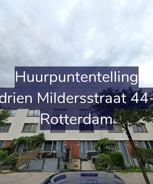 Foto gevel Huurpuntentelling voor Adrien Mildersstraat 44-B, Rotterdam