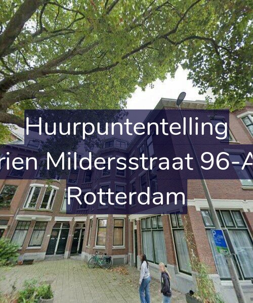 Foto gevel Huurpuntentelling voor Adrien Mildersstraat 96-A01, Rotterdam