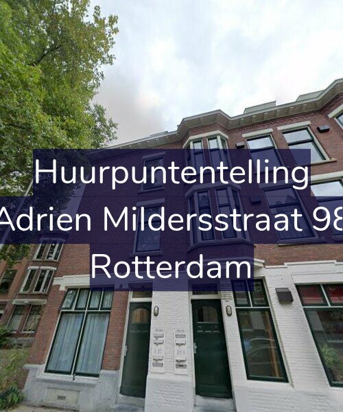 Foto gevel Huurpuntentelling voor Adrien Mildersstraat 98, Rotterdam