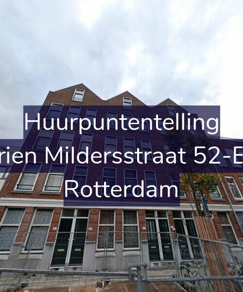 Foto gevel Huurpuntentelling voor Adrien Mildersstraat 52-B03, Rotterdam