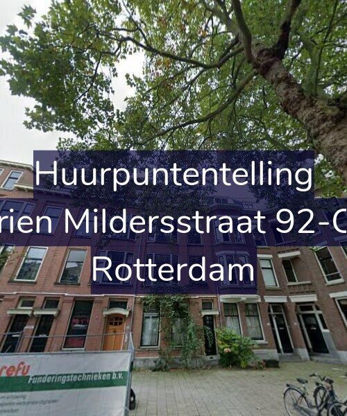 Foto gevel Huurpuntentelling voor Adrien Mildersstraat 92-C02, Rotterdam