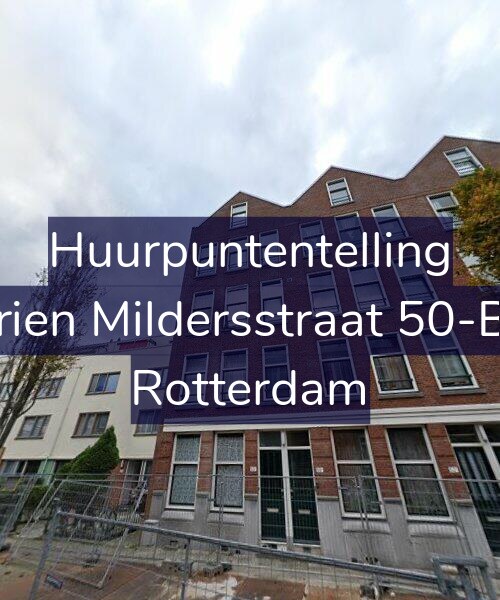 Foto gevel Huurpuntentelling voor Adrien Mildersstraat 50-B03, Rotterdam