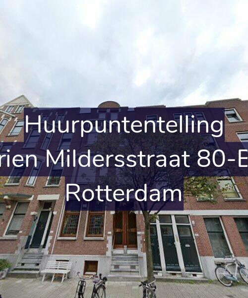Foto gevel Huurpuntentelling voor Adrien Mildersstraat 80-B02, Rotterdam