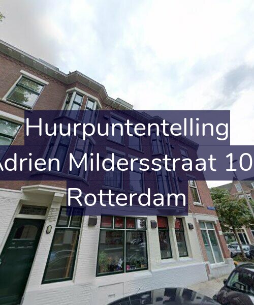 Foto gevel Huurpuntentelling voor Adrien Mildersstraat 106, Rotterdam